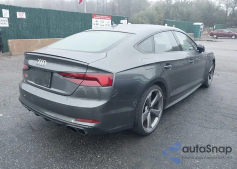 2019 Audi S5 3.0T Premium z USA, uszkodzony, nr VIN WAUB4CF5XKA064896